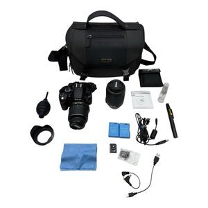 Nikon D D3200 DSLR camera, 24.2 MP digital sensor, 2 Lens And More!